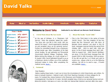 Tablet Screenshot of davidstalksonheaven.com